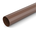 Гладкая труба ПВХ темное дерево Гладкая труба ПВХ темное дерево